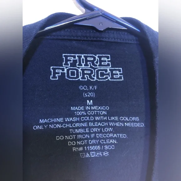 Fire Force Shinra Kusakabe Anime T-Shirt - Picture 3 of 3